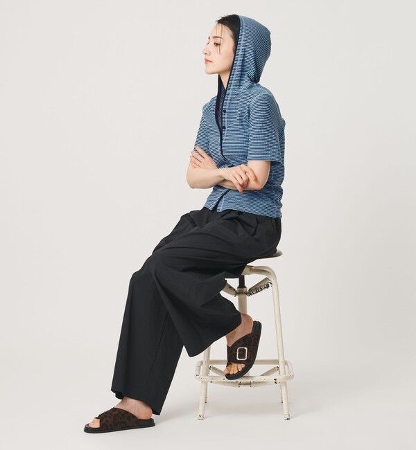 BEAUTY&YOUTH UNITED ARROWS「ボーダー＆ソリッド フード カーディガン」|カーディガン|