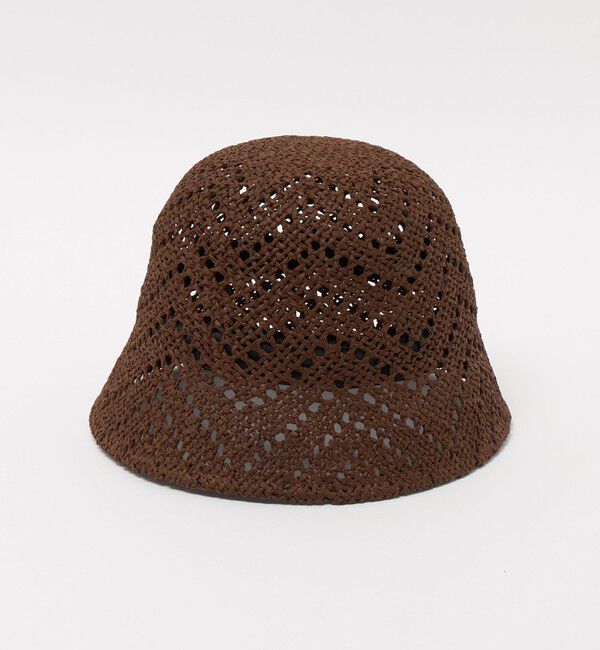 BEAUTY&YOUTH UNITED ARROWS「＜La maison de Lyllis＞ANGLE バケットハット/ブラウン」|ハット|DK.BROWN