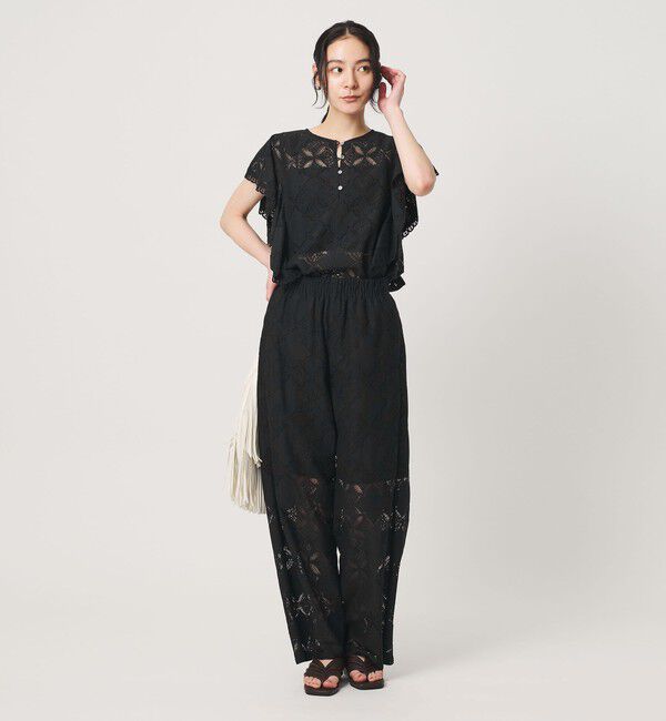 BEAUTY&YOUTH UNITED ARROWS「【WEB限定 Wardrobe DAILY MINIMAL】レース イージーパンツ ウォッシャブル」|その他|