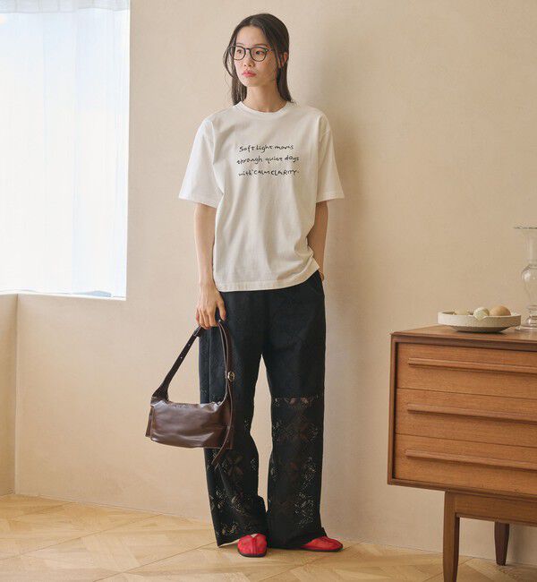 BEAUTY&YOUTH UNITED ARROWS「【WEB限定 Wardrobe DAILY MINIMAL】レース イージーパンツ ウォッシャブル」|その他|