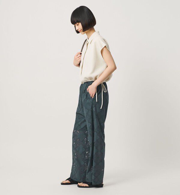 BEAUTY&YOUTH UNITED ARROWS「【WEB限定 Wardrobe DAILY MINIMAL】レース イージーパンツ ウォッシャブル」|その他|