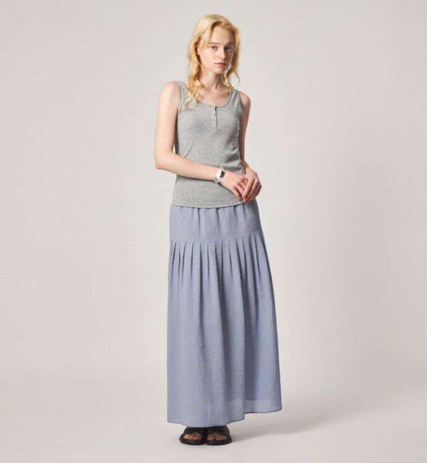 STEVEN ALAN「＜Steven Alan＞ラメジャージー タンクトップ」|Tシャツ・カットソー|