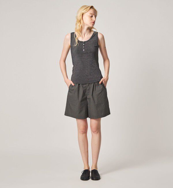 STEVEN ALAN「＜Steven Alan＞ラメジャージー タンクトップ」|Tシャツ・カットソー|