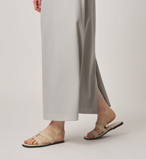 STEVEN ALAN「＜Steven Alan＞バックサテン ジョーゼット ロングスカート」|スカート|