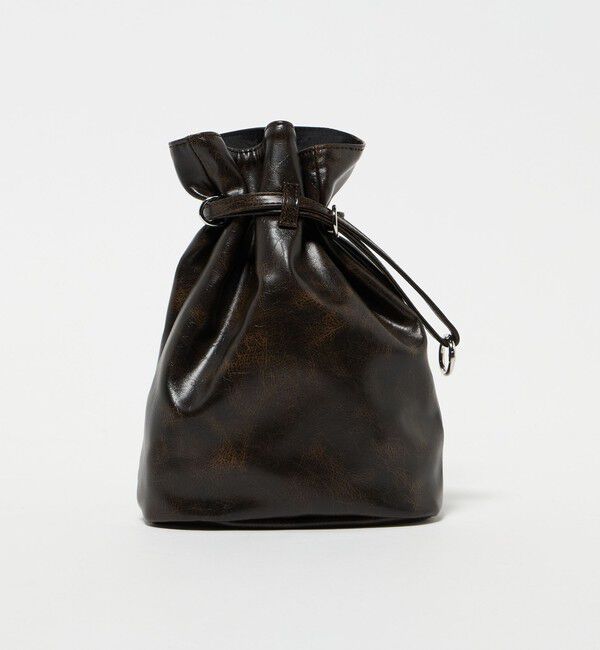 BEAUTY&YOUTH UNITED ARROWS「【WEB限定】ワン ハンドル パース」|ハンドバッグ|DK.BROWN