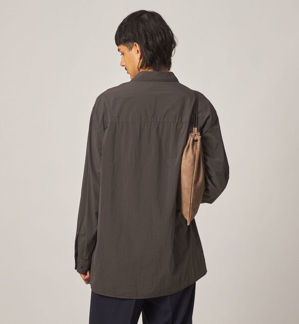 STEVEN ALAN「＜Steven Alan＞ シアー ナイロン ガーメントダイ シャツ」|シャツ・ブラウス|