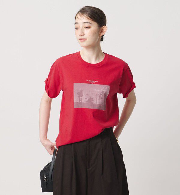 UNITED ARROWS「＜TICCA＞バンド プリント Tシャツ」|Tシャツ・カットソー|