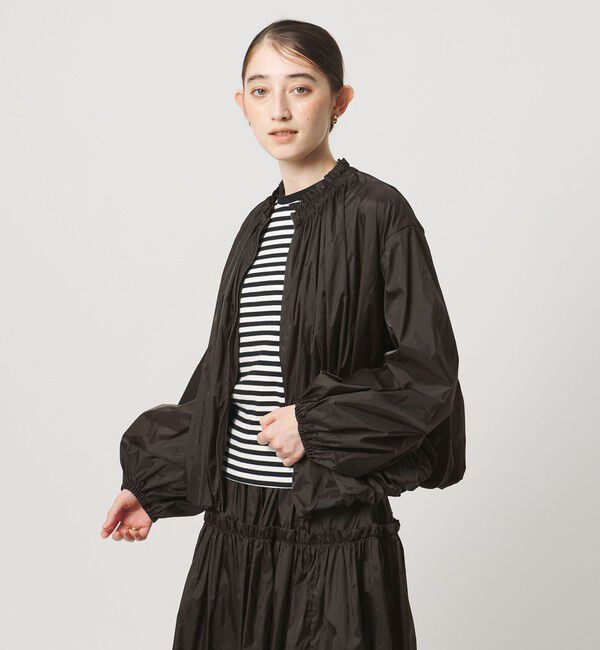 UNITED ARROWS「シアー タフタ ブルゾン ‐はっ水 ウォッシャブル‐」|ブルゾン・スタジャン|