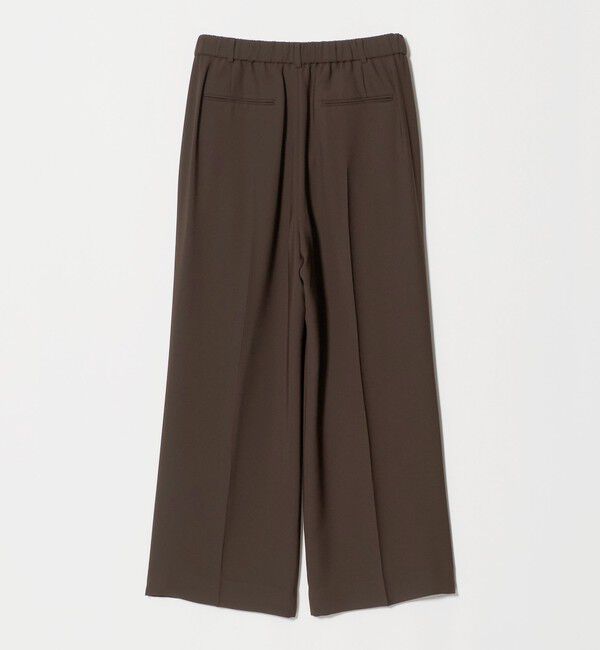 UNITED ARROWS「ポリエステル 2タック ワイドパンツ ‐吸水速乾 帯電防止 接触冷感‐」|スラックス|