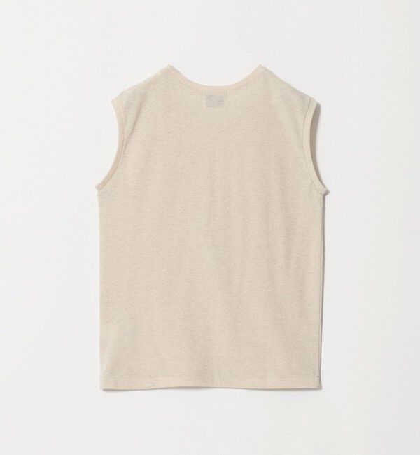 UNITED ARROWS「ラメ テンジク ノースリーブ カットソー」|Tシャツ・カットソー|