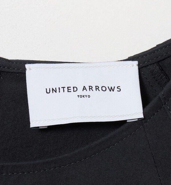 UNITED ARROWS「パフスリーブ フレアワンピース ‐ウォッシャブル‐」|ワンピース|