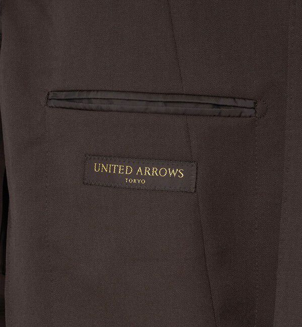 UNITED ARROWS「ギャバジン ダブル 4ボタン ブレザー SーMODEL」|テーラードジャケット|