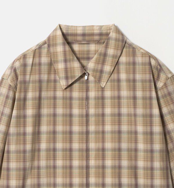 UNITED ARROWS「オータム チェック ジップブルゾン」|その他|