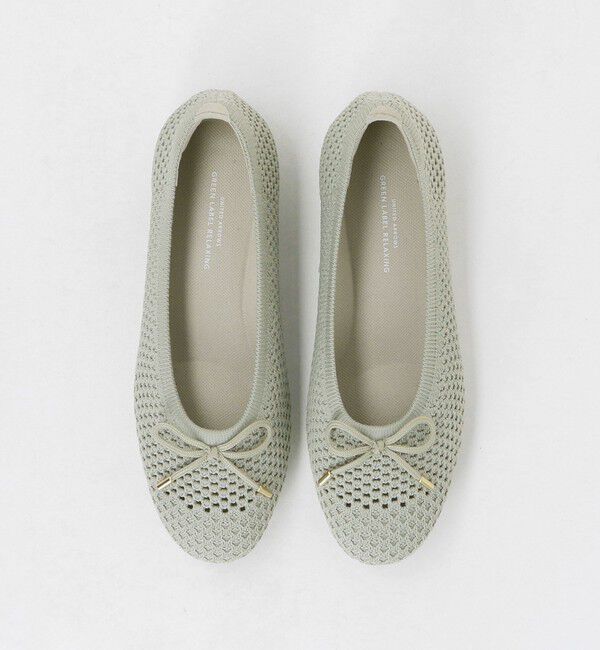 UNITED ARROWS green label relaxing「ウェルネスシアー バレエシューズ / ニットシューズ」|ローファー|