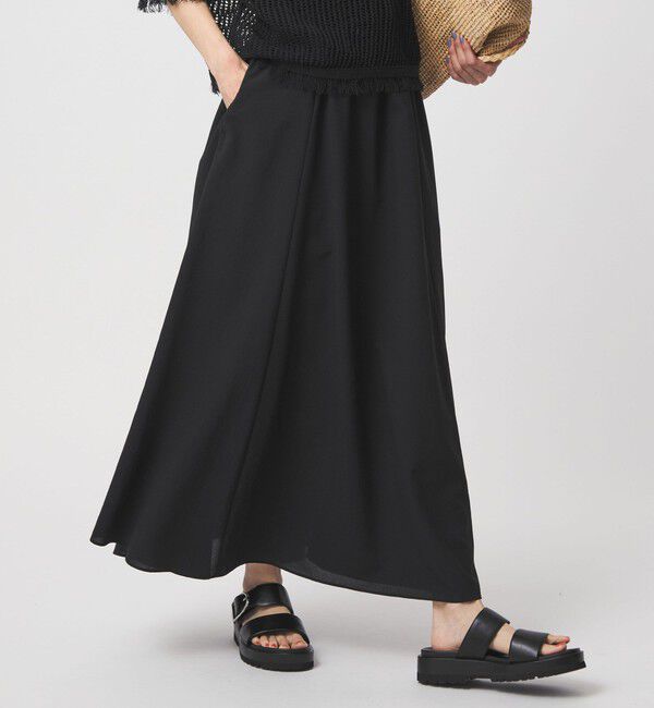 UNITED ARROWS green label relaxing「【結論シリーズ】ドライクロス フレアスカート マシンウォッシャブル  通気性」|フレア|
