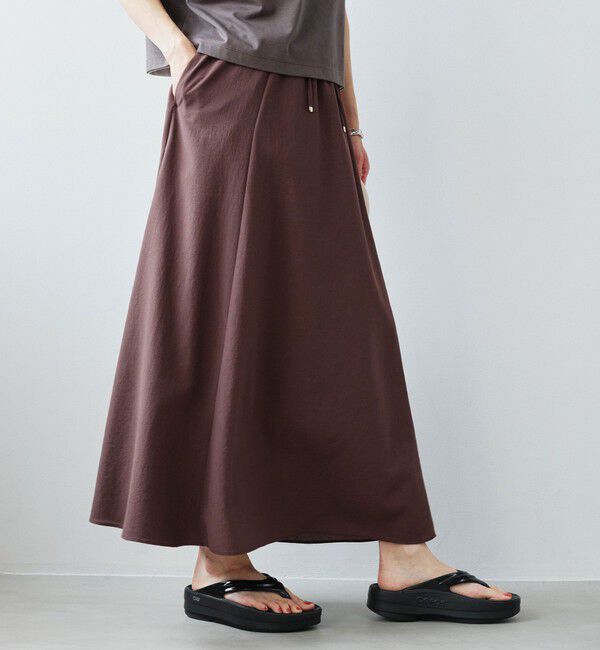 UNITED ARROWS green label relaxing「【結論シリーズ】ドライクロス フレアスカート マシンウォッシャブル  通気性」|フレア|