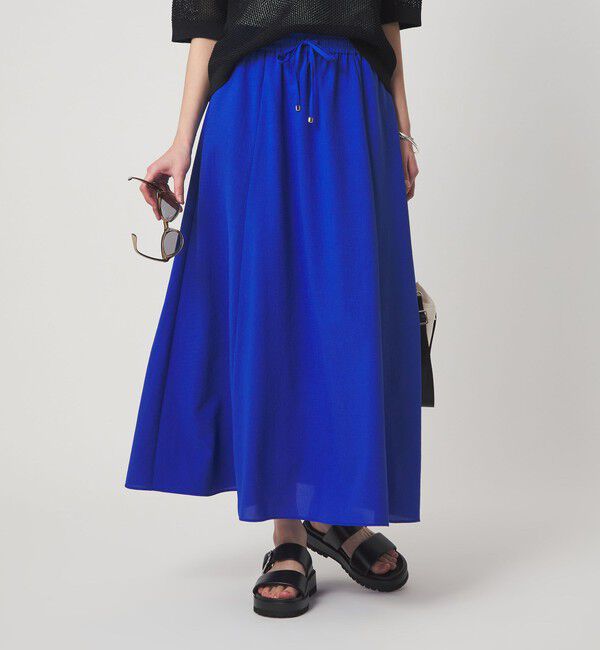 UNITED ARROWS green label relaxing「【結論シリーズ】ドライクロス フレアスカート マシンウォッシャブル  通気性」|フレア|