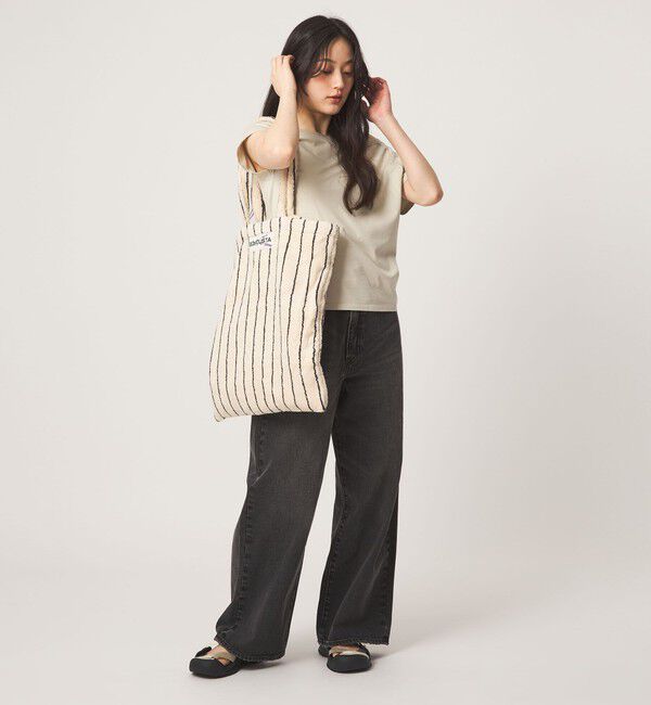 UNITED ARROWS green label relaxing「＜BONGUSTA＞トートバッグ（ストライプ）」|トートバッグ|