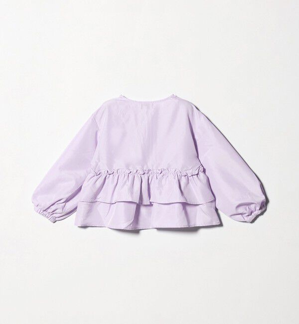 UNITED ARROWS green label relaxing「フリル ギャザーブルゾン / キッズ  100cm-160cm 撥水 UVカット 遮熱」|その他|