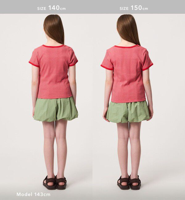 UNITED ARROWS green label relaxing「タッサーバルーン キュロット / キッズ  100cm-160cm 撥水 UVカット」|その他|