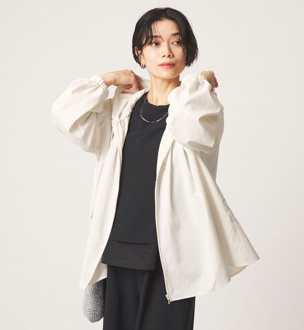 UNITED ARROWS green label relaxing「【結論シリーズ】ダブルフレアオールインワン マシンウォッシャブル 通気性 ストレッチ」|オールインワン|