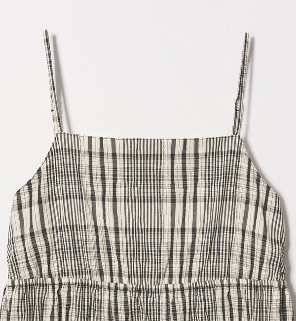 EMMEL REFINES「＜EMMEL REFINES＞EM ビッグチェック キャミワンピース」|ワンピース|