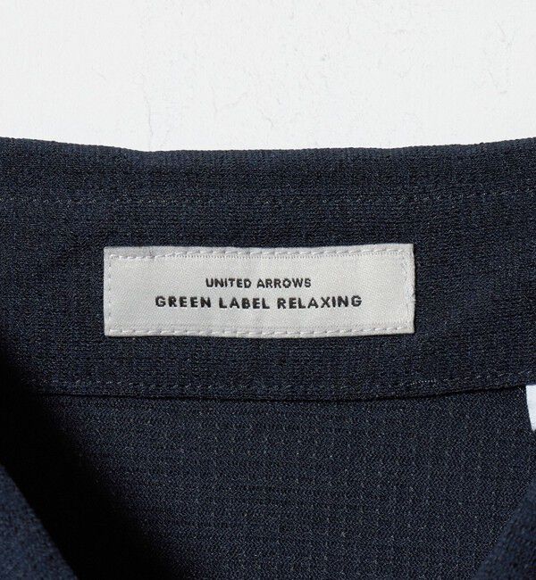 UNITED ARROWS green label relaxing「プライムフレックス ドット メッシュ ボタンダウン ビズポロ ポロシャツ -ストレッチ・吸水速乾・通気性-」|ポロシャツ|