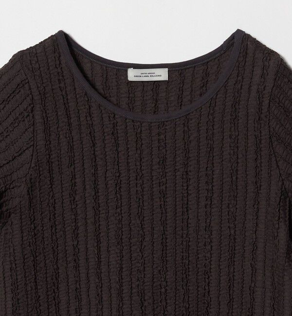 UNITED ARROWS green label relaxing「シャーリング Tシャツ」|Tシャツ・カットソー|