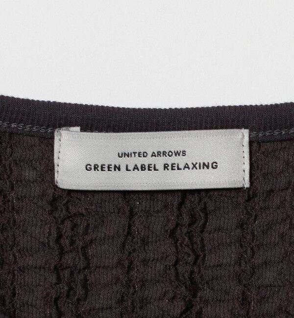 UNITED ARROWS green label relaxing「シャーリング Tシャツ」|Tシャツ・カットソー|