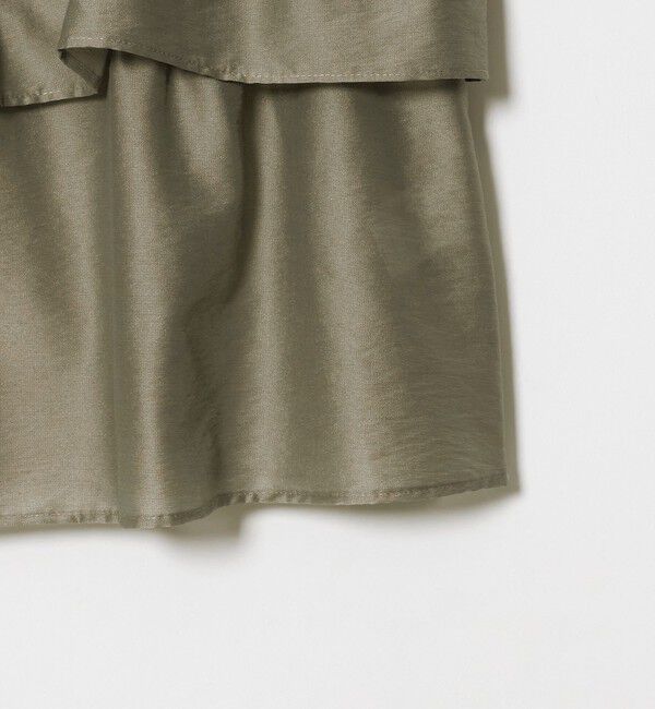 UNITED ARROWS green label relaxing「シアー ランダムフリル ブラウス」|シャツ・ブラウス|