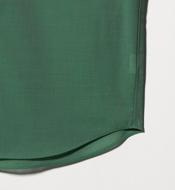 UNITED ARROWS green label relaxing「ウォッシャブル TW サイロ ジャストルーズ レギュラーカラー 半袖 シャツ -通気性・接触冷感-」|シャツ・ブラウス|
