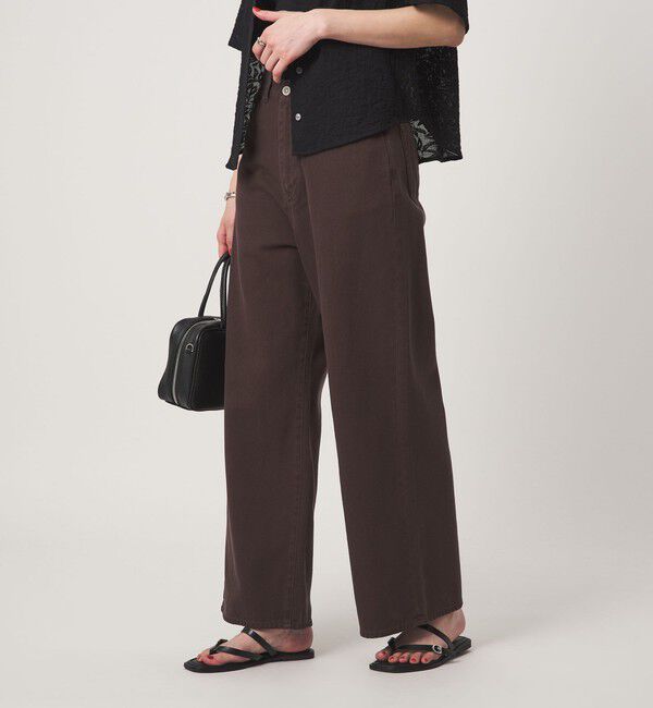 UNITED ARROWS green label relaxing「［size SHORT/TALLあり］ワイド デニム パンツ」|デニム|