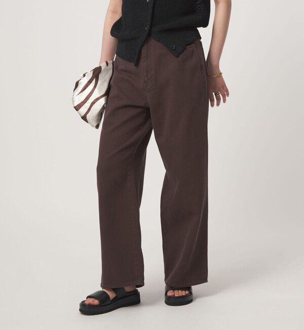 UNITED ARROWS green label relaxing「［size SHORT/TALLあり］ワイド デニム パンツ」|デニム|
