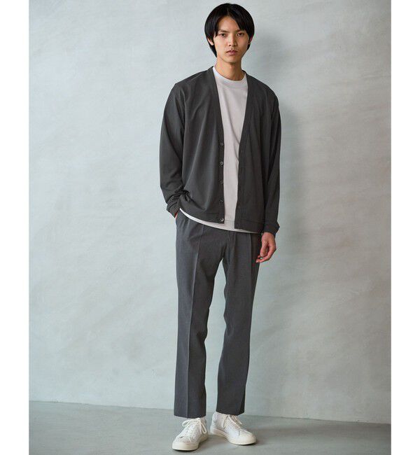UNITED ARROWS green label relaxing「アイスコットン カノコ カーディガン -接触冷感-」|カーディガン|