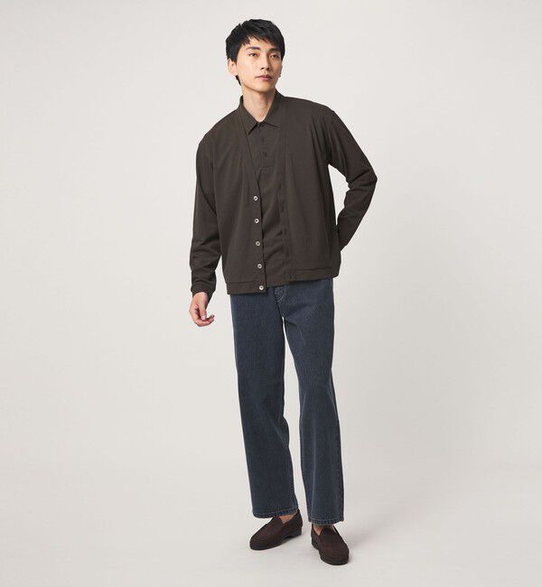 UNITED ARROWS green label relaxing「アイスコットン カノコ カーディガン -接触冷感-」|カーディガン|