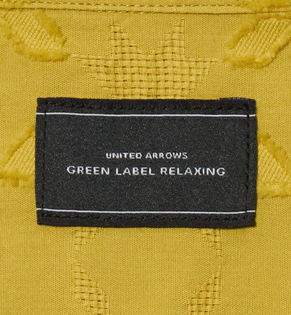 UNITED ARROWS green label relaxing「コットン ジャカード オープンカラー 半袖 シャツ」|シャツ・ブラウス|