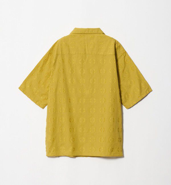 UNITED ARROWS green label relaxing「コットン ジャカード オープンカラー 半袖 シャツ」|シャツ・ブラウス|