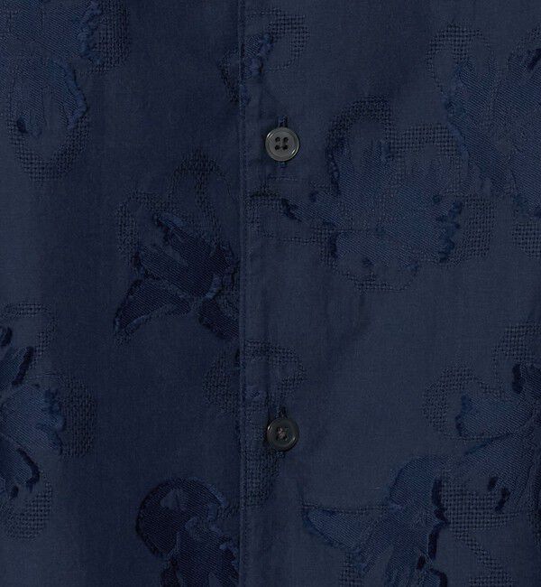 UNITED ARROWS green label relaxing「コットン ジャカード オープンカラー 半袖 シャツ」|シャツ・ブラウス|