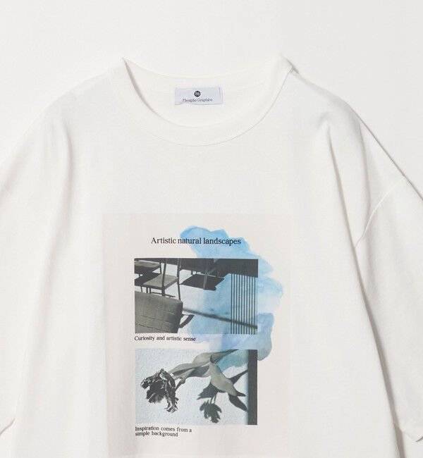 UNITED ARROWS green label relaxing「＜Phospho Graphica＞グラフィック 半袖 Tシャツ カットソー」|Tシャツ・カットソー|