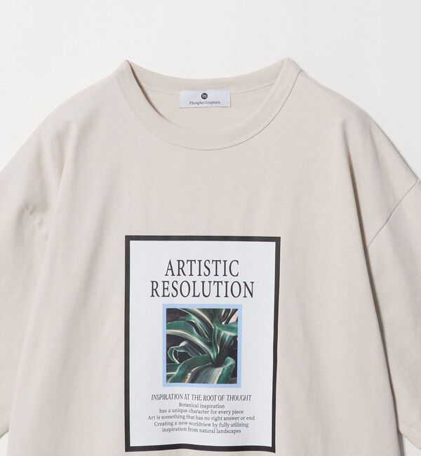 UNITED ARROWS green label relaxing「＜Phospho Graphica＞グラフィック 半袖 Tシャツ カットソー」|Tシャツ・カットソー|