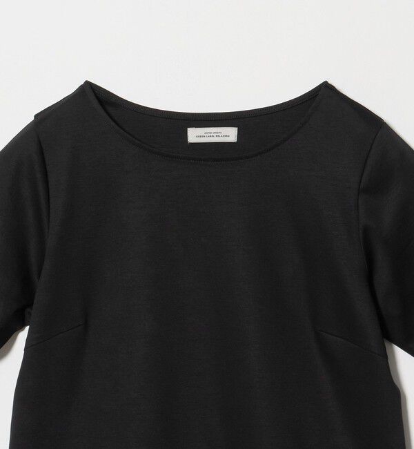 UNITED ARROWS green label relaxing「スムース イレヘム ペプラム カットソー 接触冷感」|Tシャツ・カットソー|