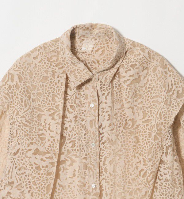 UNITED ARROWS green label relaxing「＜SEASONAL COLLECTION＞IPEKER オパール スカーフ シャツ」|シャツ・ブラウス|