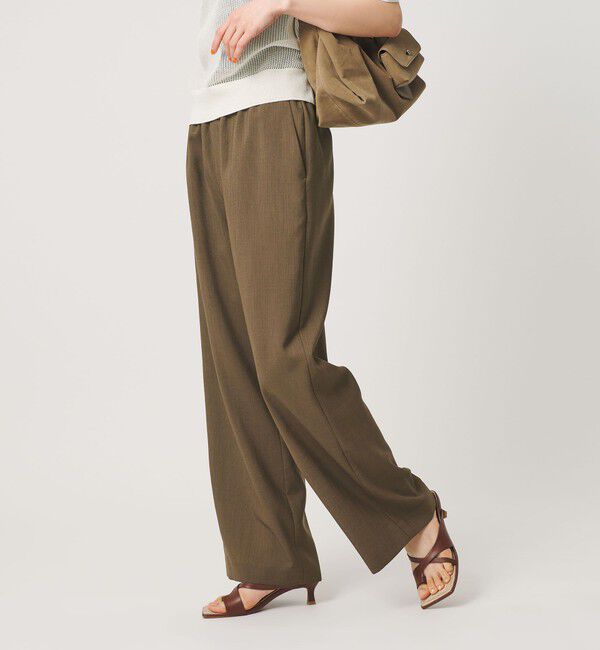 BEAUTY&YOUTH UNITED ARROWS「リネンライク ライトイージーパンツ ウォッシャブル 防シワ」|その他|
