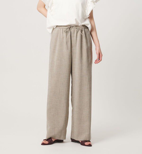 BEAUTY&YOUTH UNITED ARROWS「リネンライク ライトイージーパンツ ウォッシャブル 防シワ」|その他|