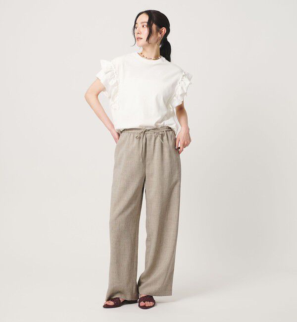 BEAUTY&YOUTH UNITED ARROWS「リネンライク ライトイージーパンツ ウォッシャブル 防シワ」|その他|