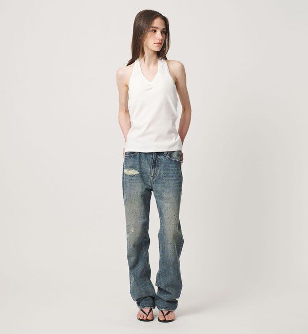 ATTISESSION「＜ATTISESSION＞バックタイ ホルターネック トップス」|Tシャツ・カットソー|