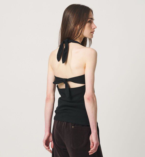 ATTISESSION「＜ATTISESSION＞バックタイ ホルターネック トップス」|Tシャツ・カットソー|