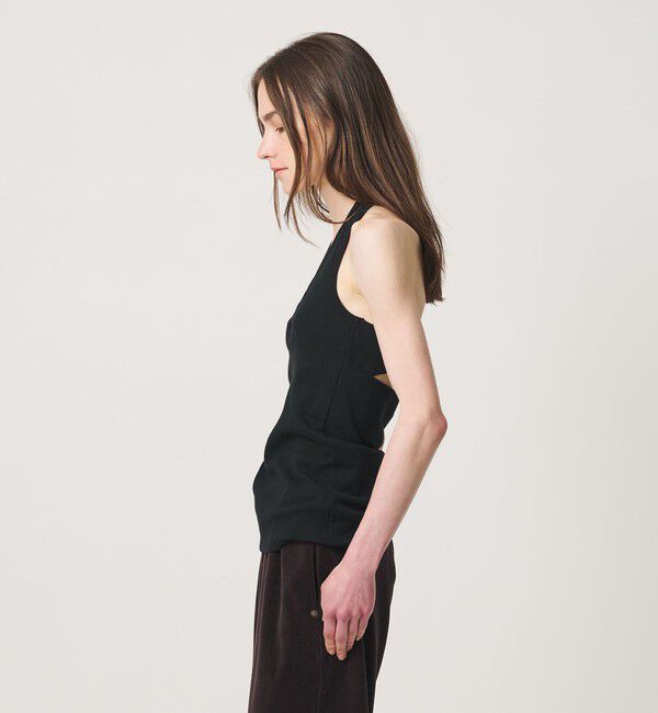 ATTISESSION「＜ATTISESSION＞バックタイ ホルターネック トップス」|Tシャツ・カットソー|