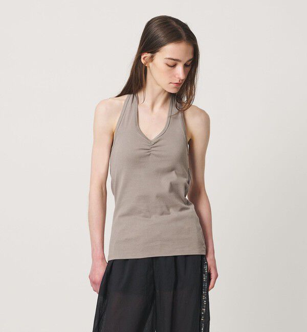 ATTISESSION「＜ATTISESSION＞バックタイ ホルターネック トップス」|Tシャツ・カットソー|