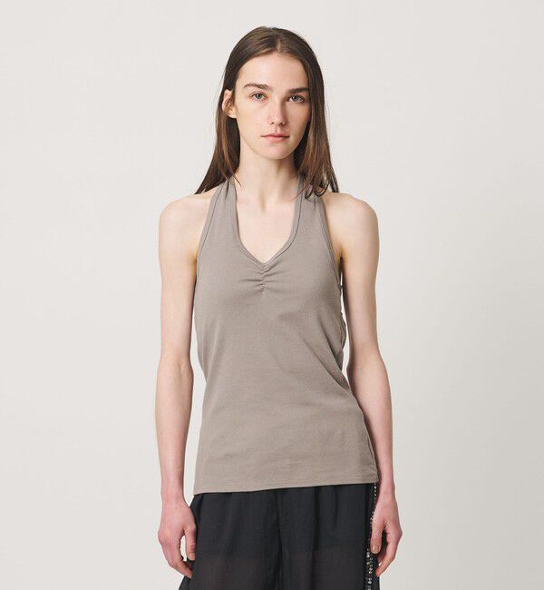 ATTISESSION「＜ATTISESSION＞バックタイ ホルターネック トップス」|Tシャツ・カットソー|